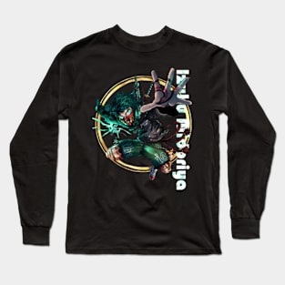 Deku My Hero Academia Anime Tee Long Sleeve T-Shirt